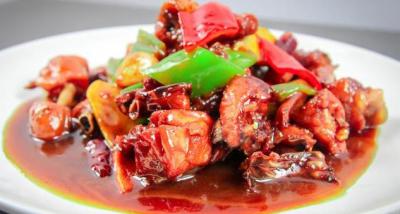 學(xué)會這道風(fēng)味炒雞的做法，家里來客買只雞就能招待，再也不愁了