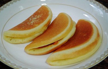 成都名小吃蛋烘糕，松軟可口忘不了的美味